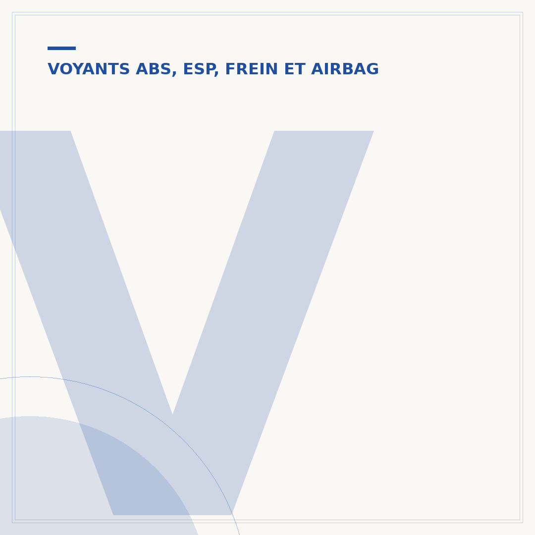 Voyant ESP allumé : signification et que faire ?