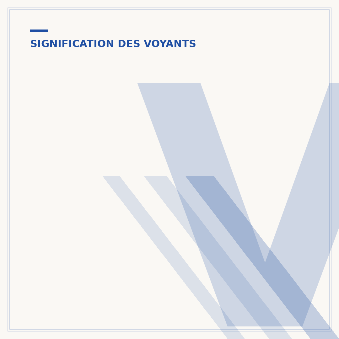 Voyant start and stop : signification, causes et solutions