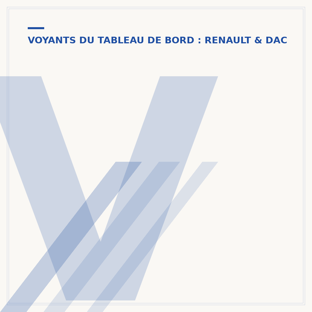 Voyant tableau de bord Captur : signification et causes