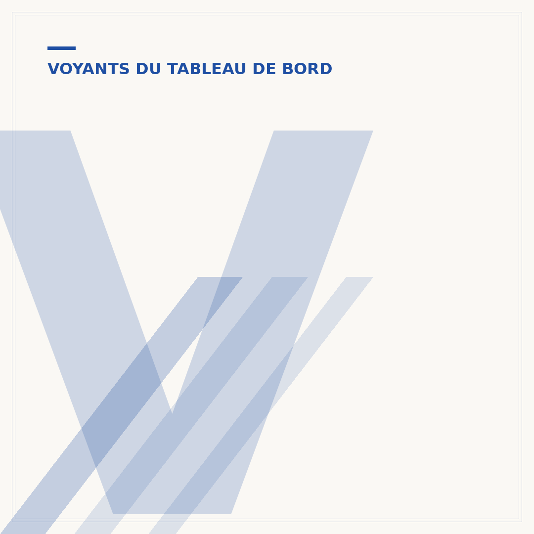 Voyants du tableau de bord Suzuki Vitara