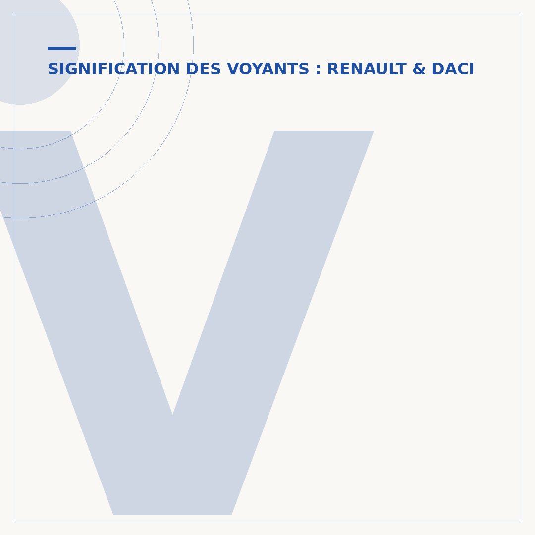Voyant vidange Clio 4 : signification et marche à suivre