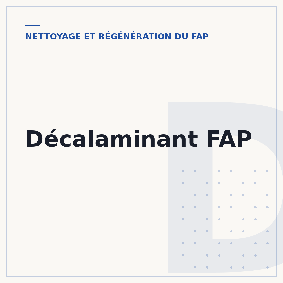 Décalaminant FAP