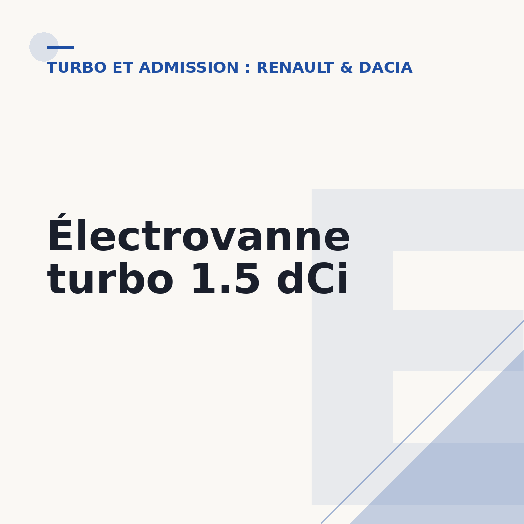 Électrovanne turbo 1.5 dCi