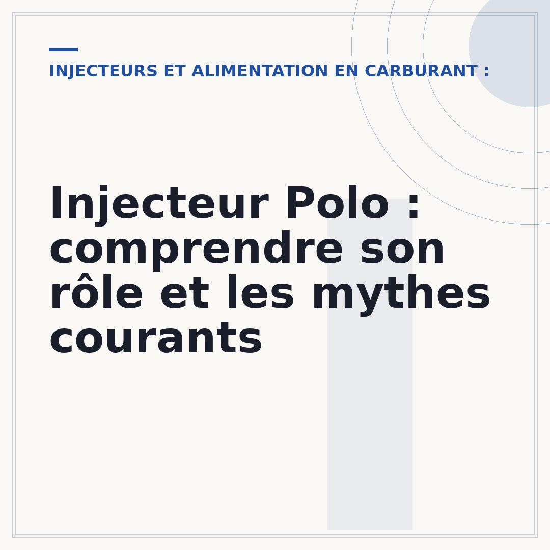 Injecteur Polo : comprendre son rôle et les mythes courants