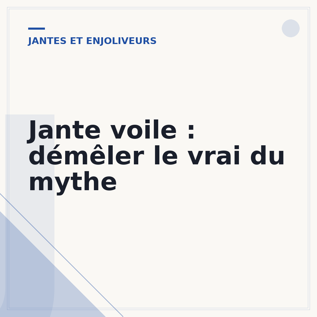 Jante voile : démêler le vrai du mythe