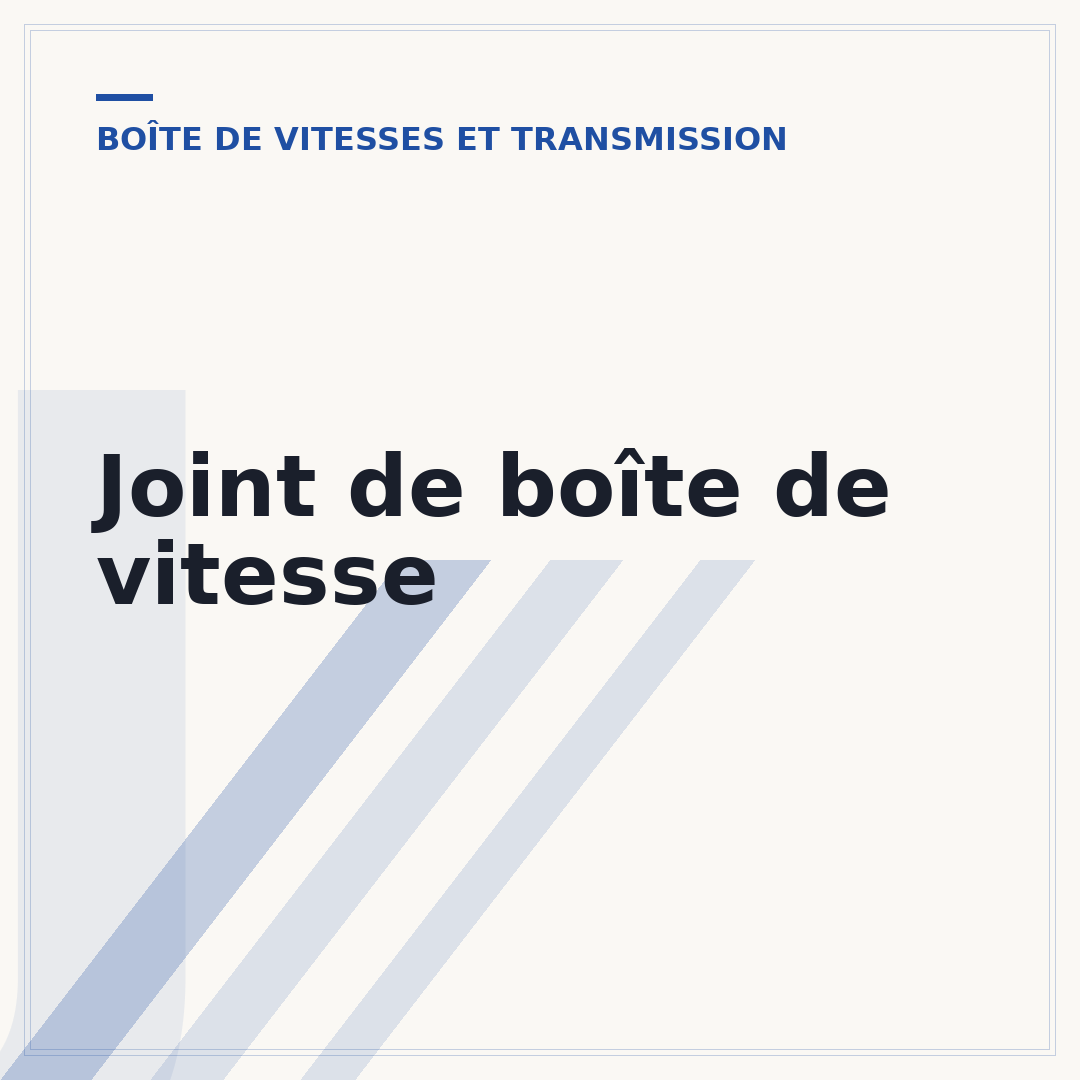 Joint de boîte de vitesse