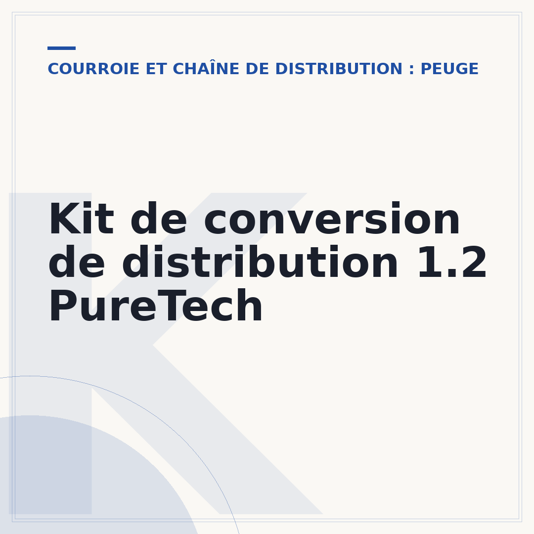 Kit de conversion de distribution 1.2 PureTech