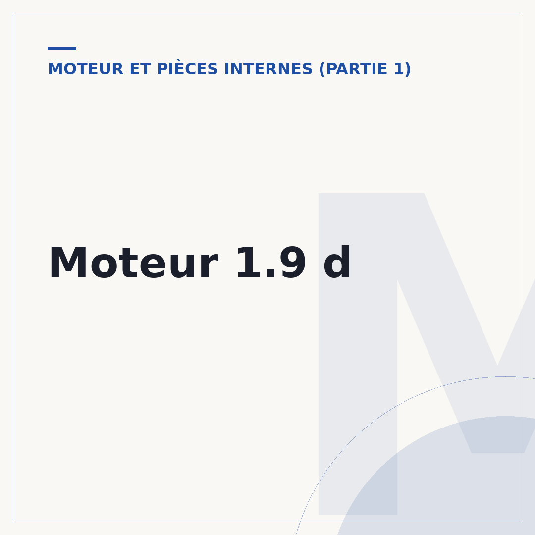 Moteur 1.9 d