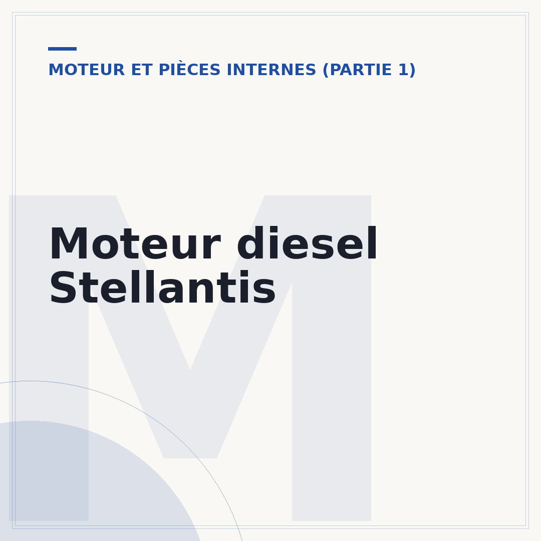 Moteur diesel Stellantis