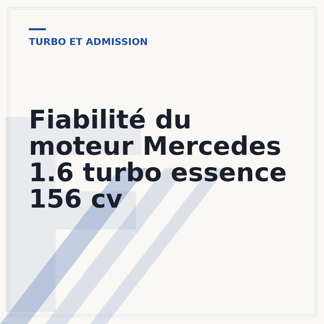 Fiabilité du moteur Mercedes 1.6 turbo essence 156 cv