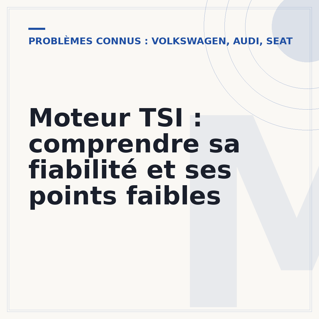 Moteur TSI : comprendre sa fiabilité et ses points faibles