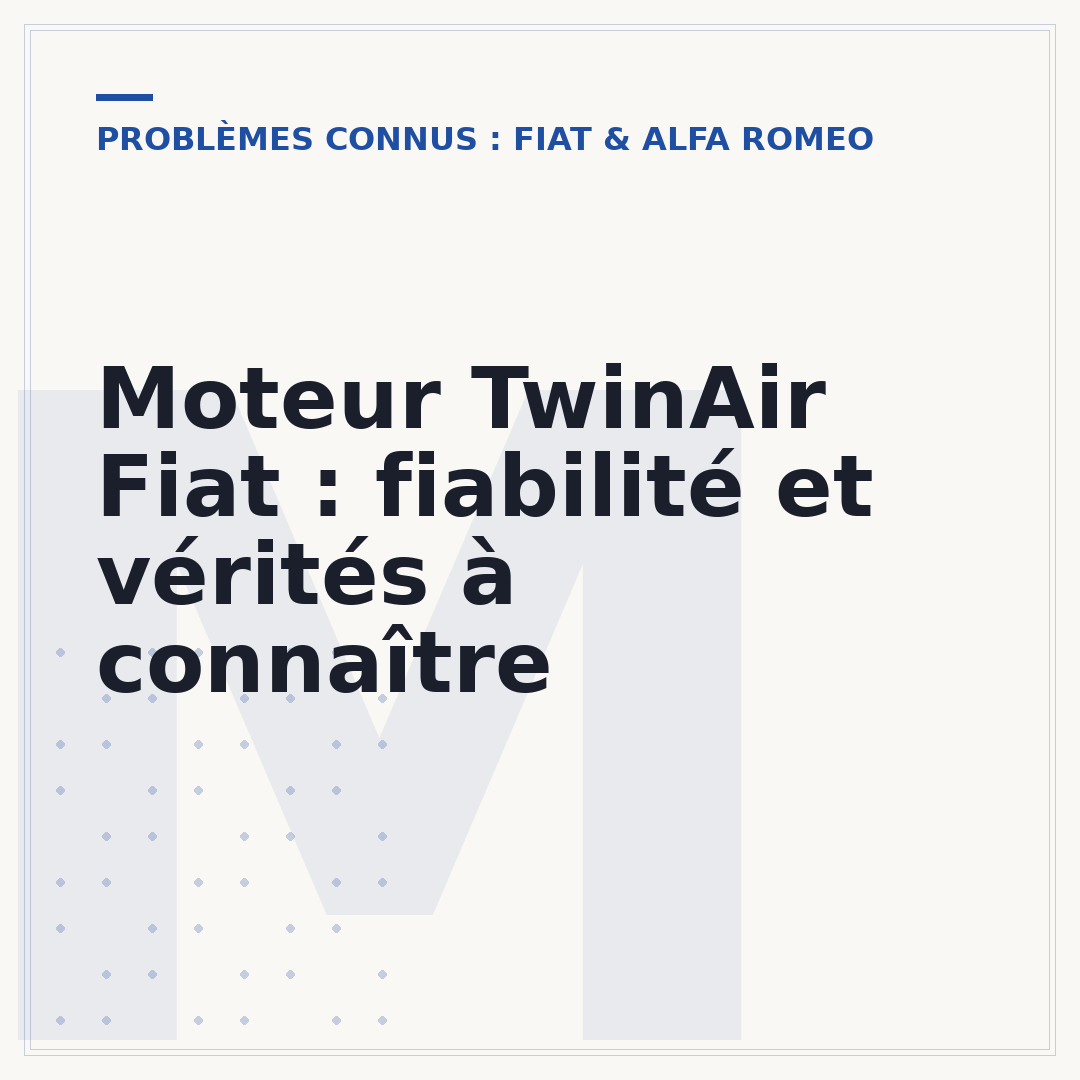 Moteur TwinAir Fiat : fiabilité et vérités à connaître