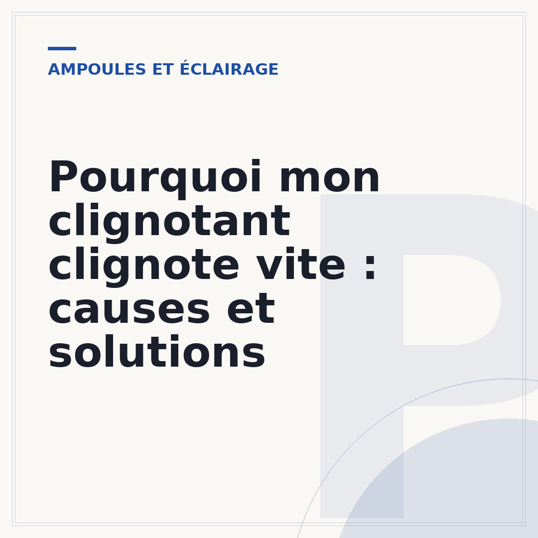 Pourquoi mon clignotant clignote vite : causes et solutions