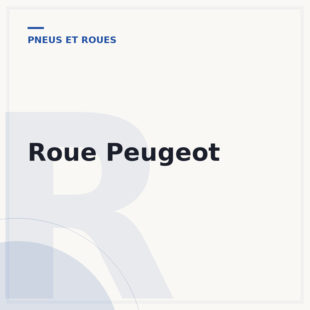 Roue Peugeot
