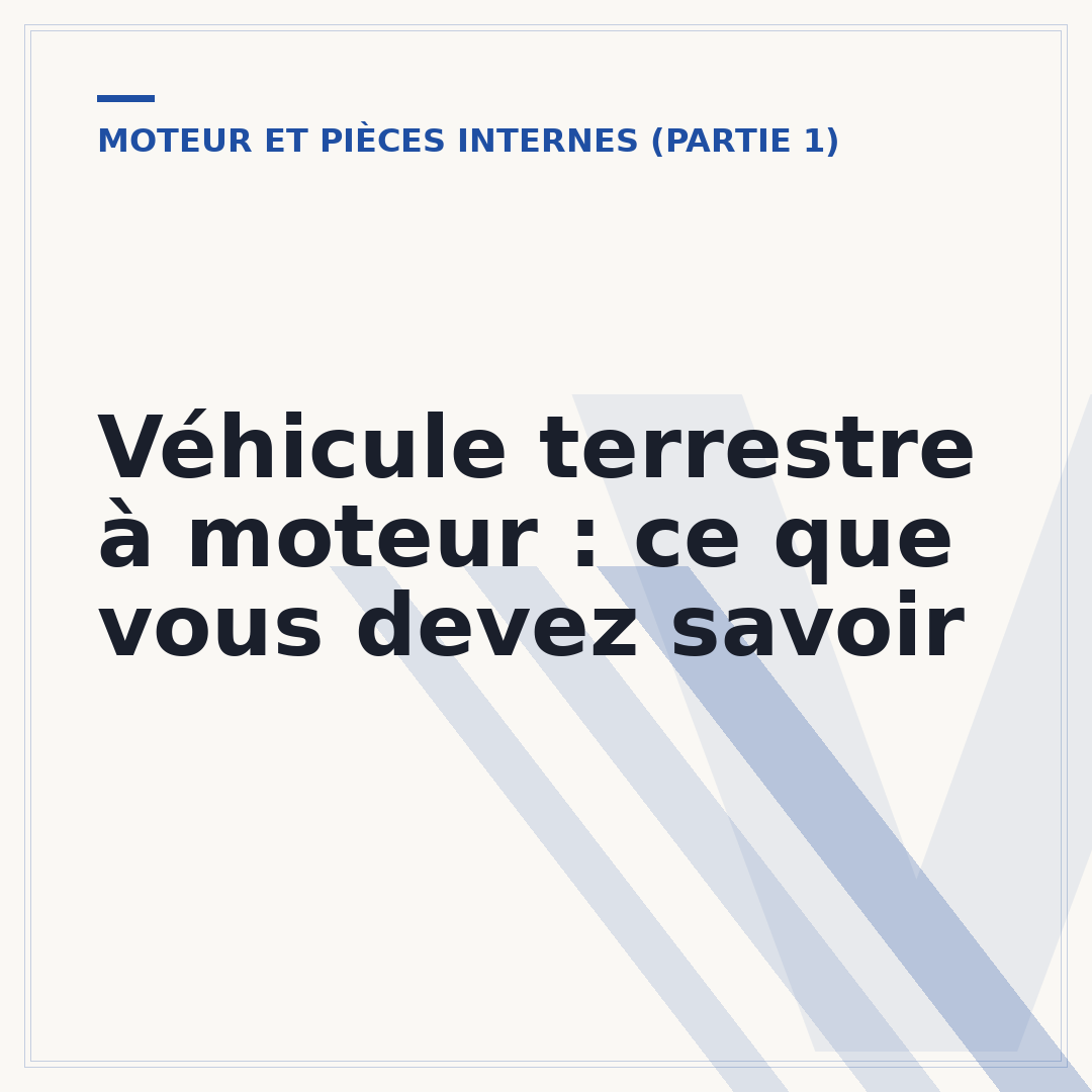 Véhicule terrestre à moteur : ce que vous devez savoir