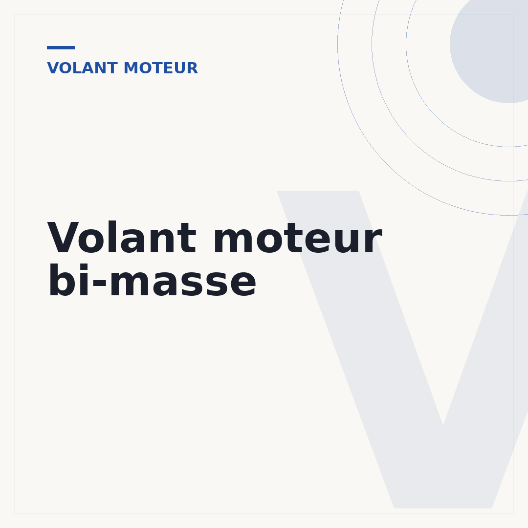 Volant moteur bi-masse