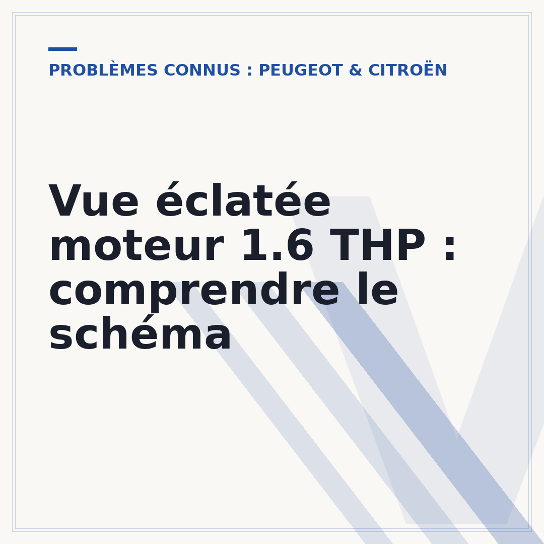Vue éclatée moteur 1.6 THP : comprendre le schéma